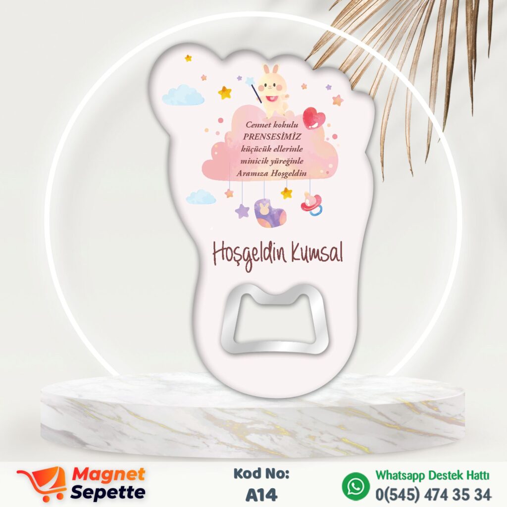 Yeni Doğan Bebek Hoş Geldin Hediyelikleri: En Güzel ve Anlamlı Fikirler 1 yeni dogan hosgeldin bebek magnet acacak 1